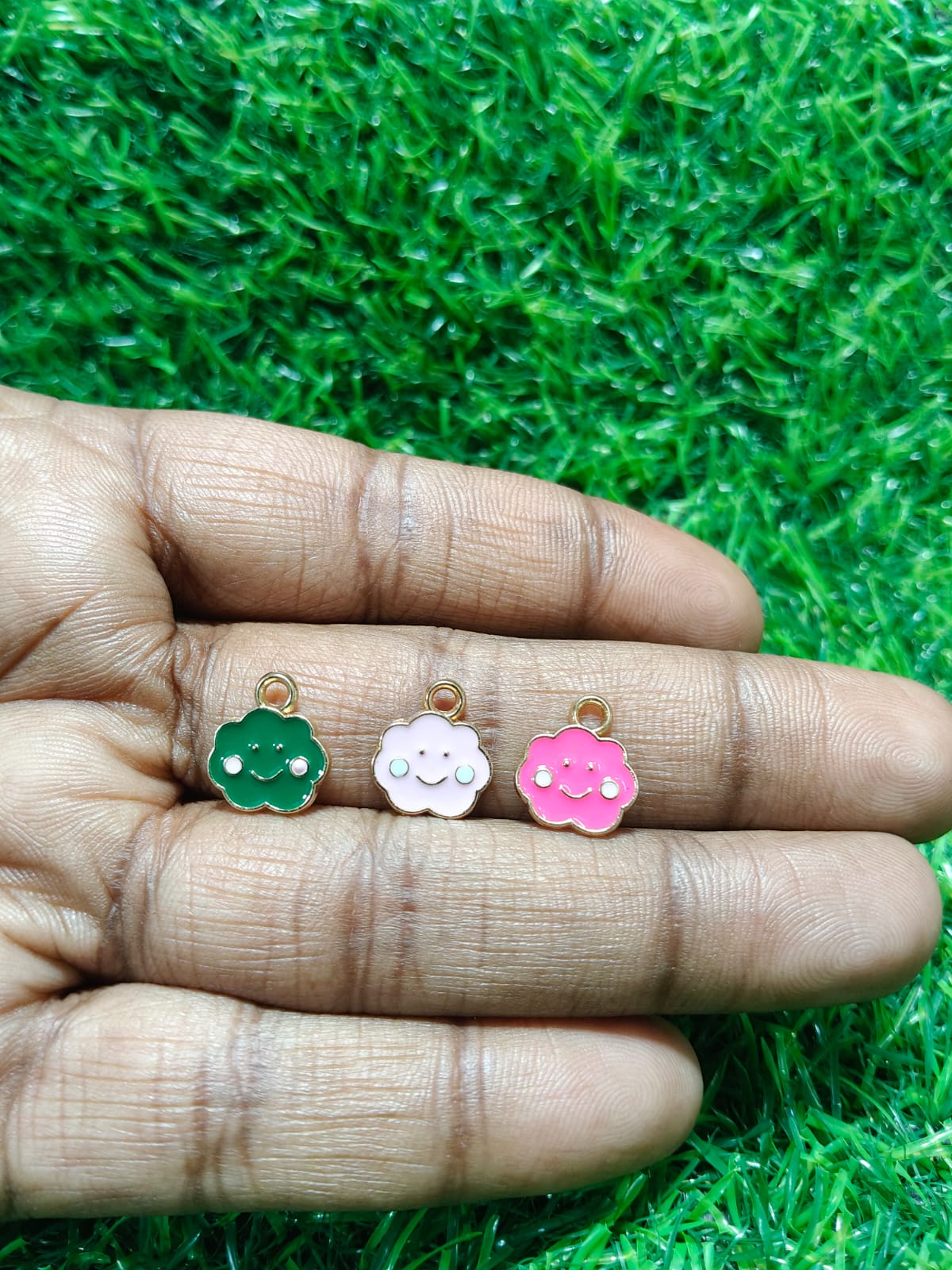 Cloud Charms | Enamel Charms