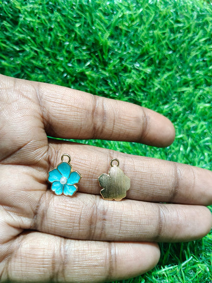 Flower Charms | Enamel Charms