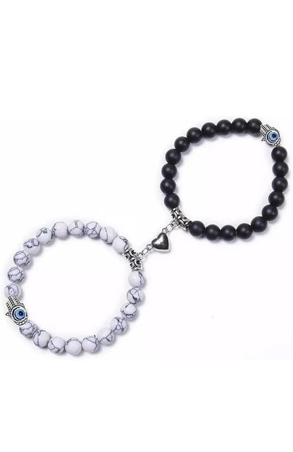 Premium Magnetic Heart Charm for bracelet, Size: Free,