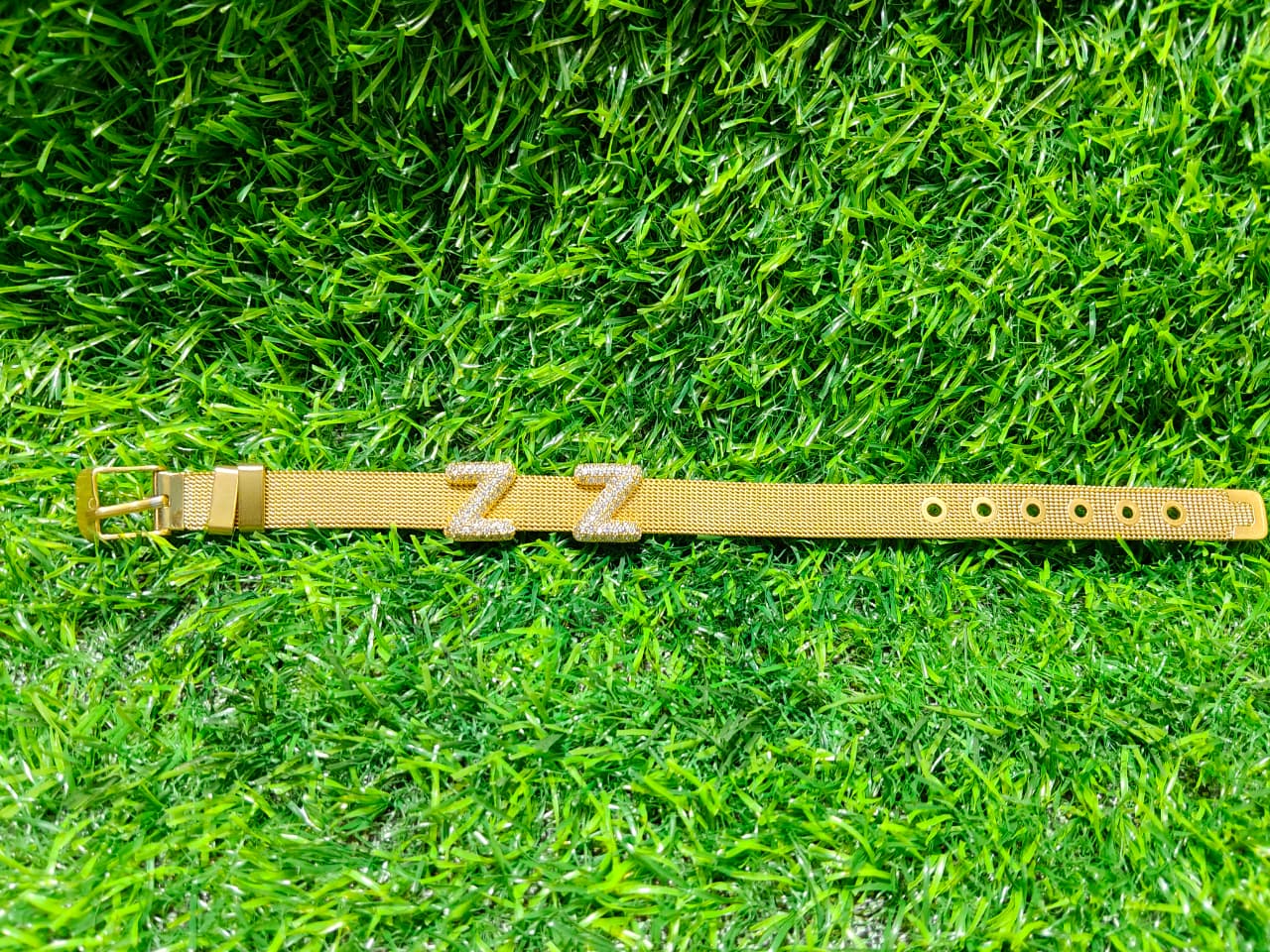 Customizable Initial Charms for Bracelets - A TO Z Gold-Tone Alphabet Letters