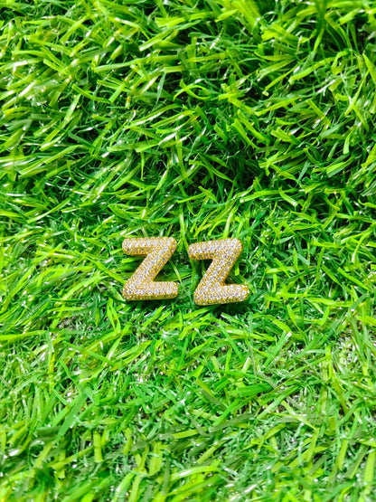 Customizable Initial Charms for Bracelets - A TO Z Gold-Tone Alphabet Letters