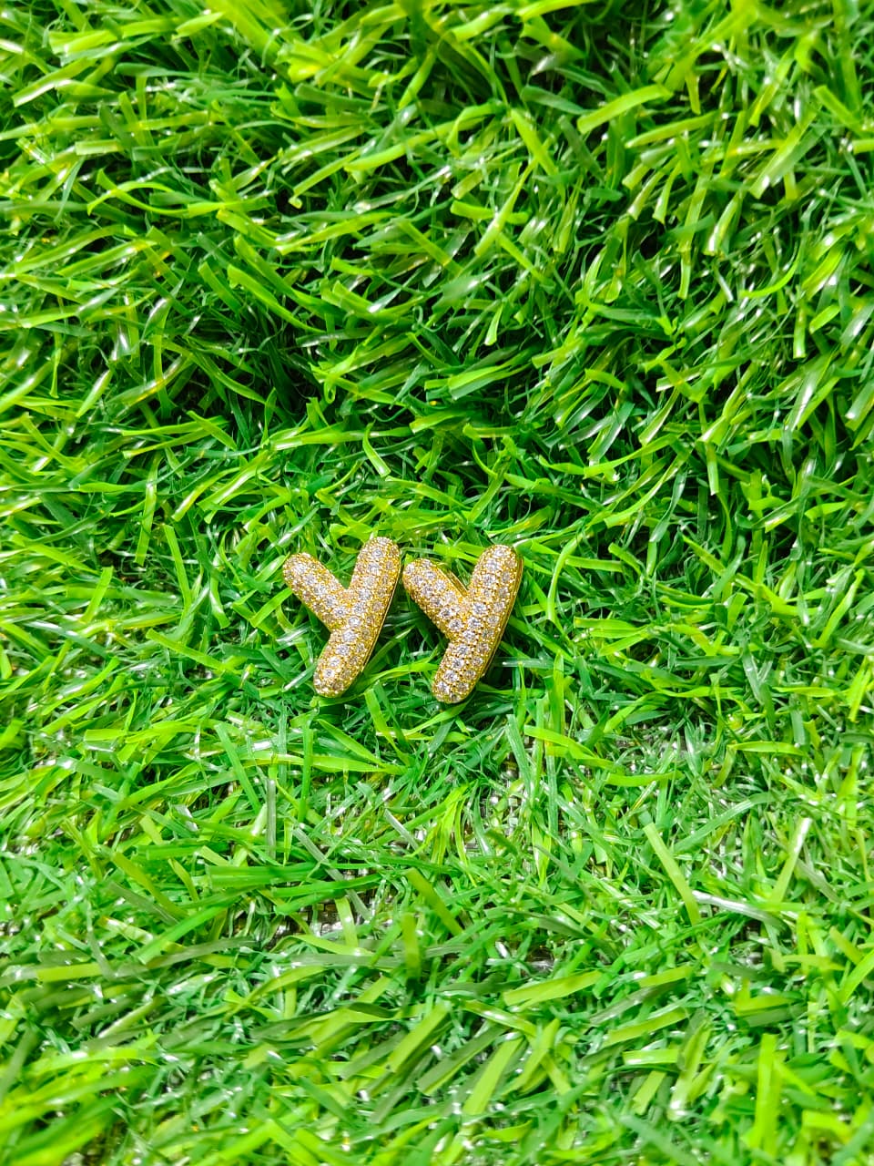 Customizable Initial Charms for Bracelets - A TO Z Gold-Tone Alphabet Letters