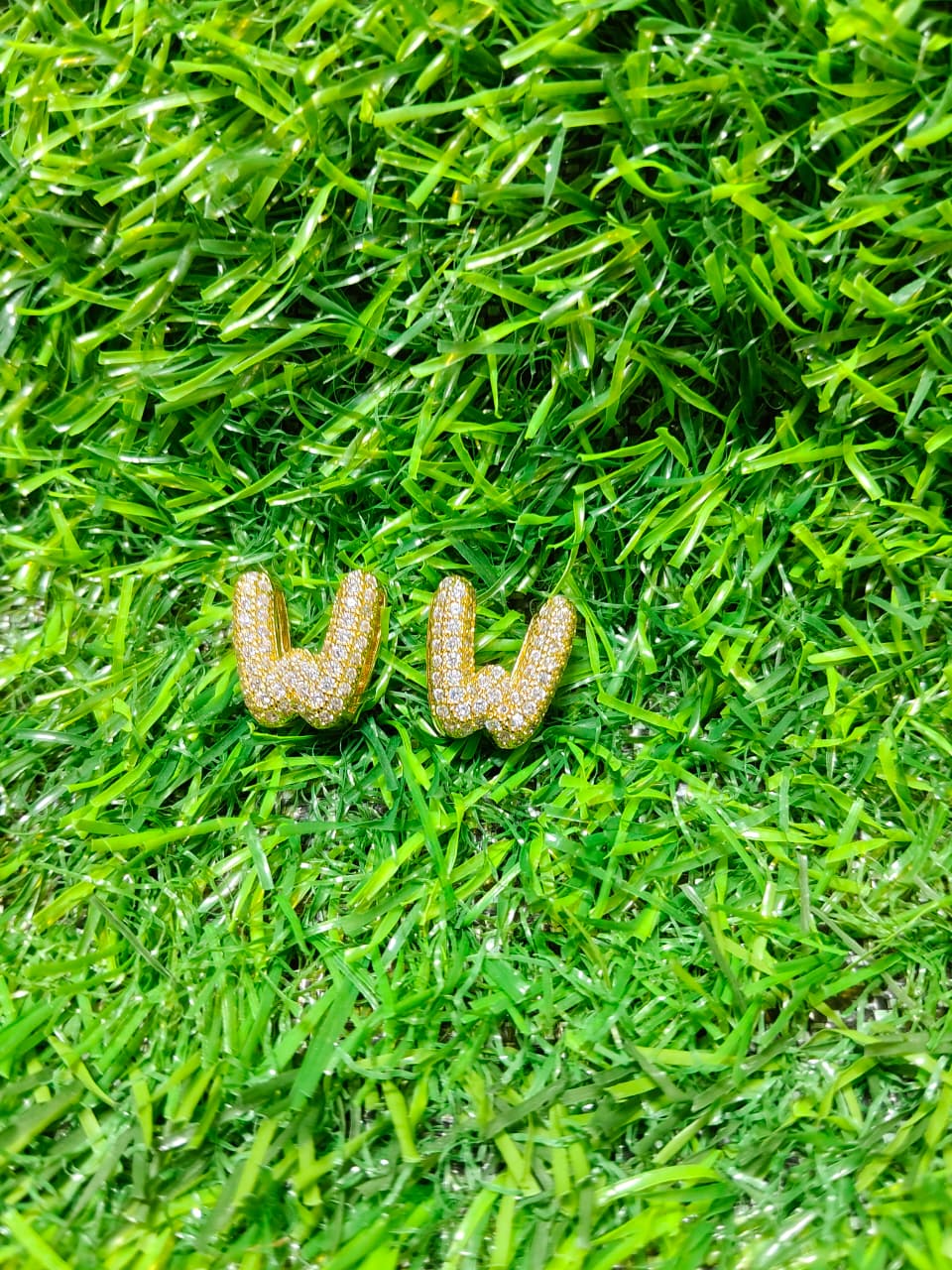 Customizable Initial Charms for Bracelets - A TO Z Gold-Tone Alphabet Letters