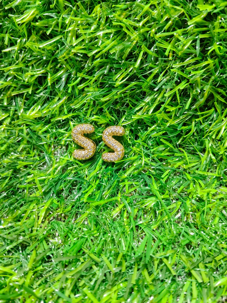 Customizable Initial Charms for Bracelets - A TO Z Gold-Tone Alphabet Letters