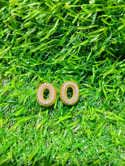 Customizable Initial Charms for Bracelets - A TO Z Gold-Tone Alphabet Letters