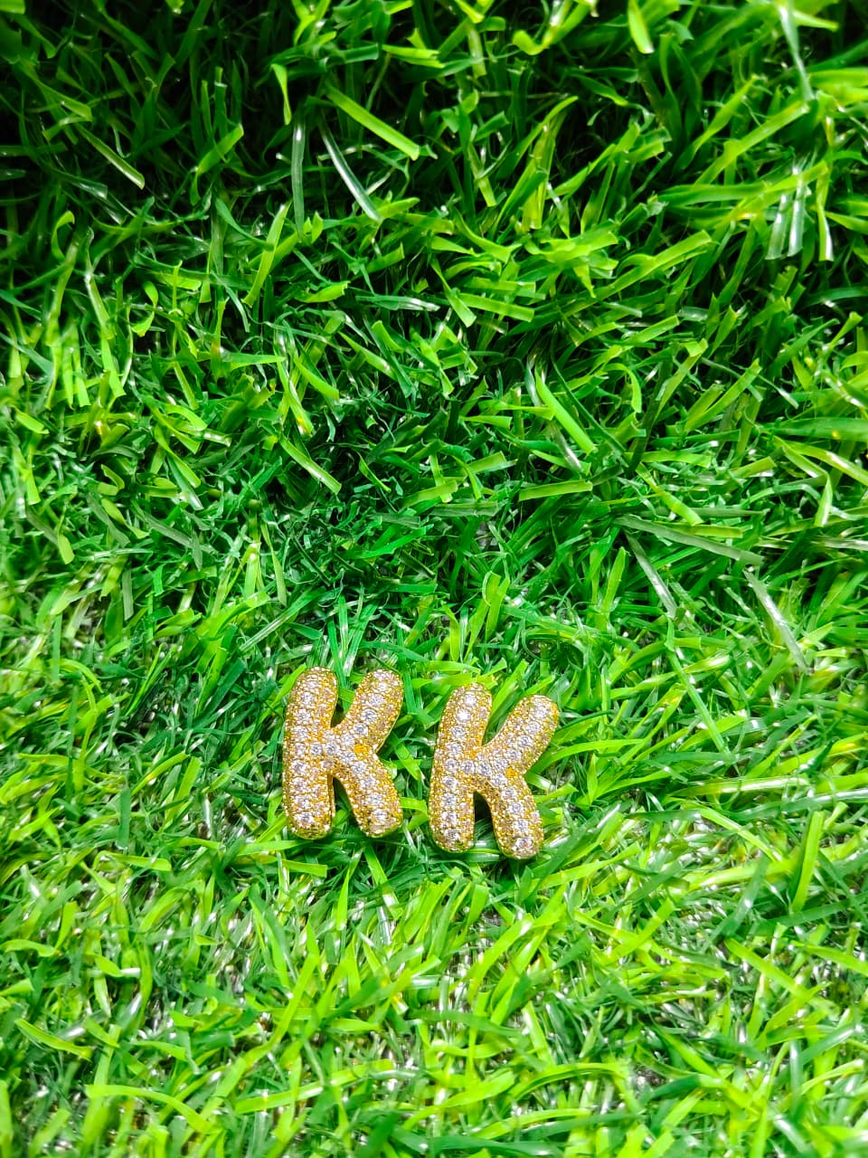 Customizable Initial Charms for Bracelets - A TO Z Gold-Tone Alphabet Letters