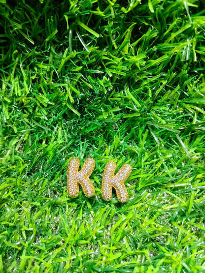 Customizable Initial Charms for Bracelets - A TO Z Gold-Tone Alphabet Letters