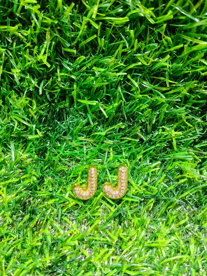 Customizable Initial Charms for Bracelets - A TO Z Gold-Tone Alphabet Letters