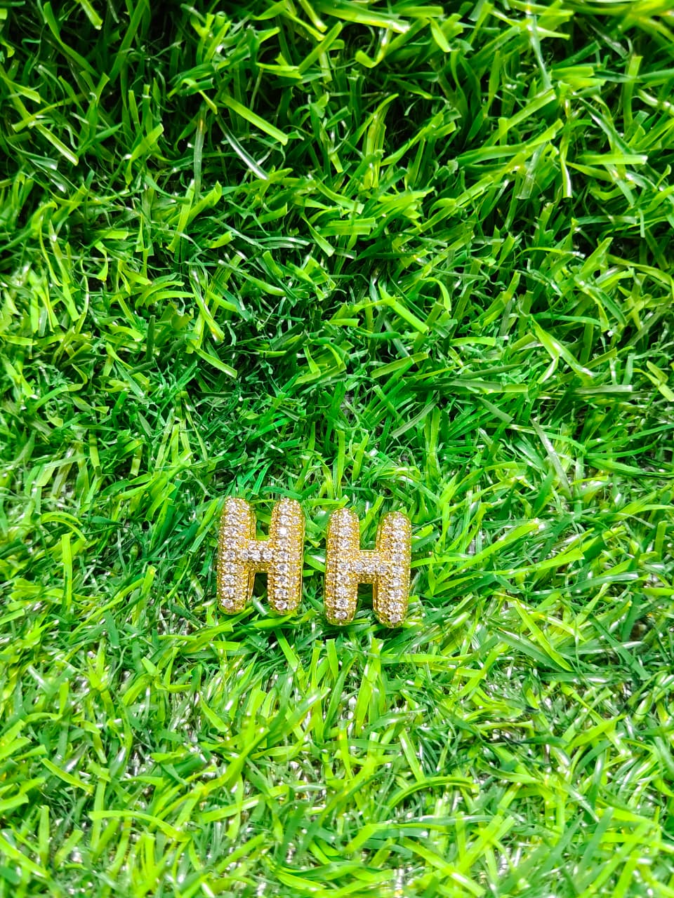 Customizable Initial Charms for Bracelets - A TO Z Gold-Tone Alphabet Letters