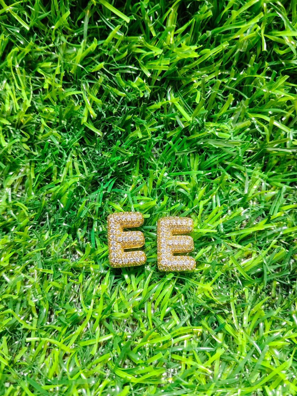 Customizable Initial Charms for Bracelets - A TO Z Gold-Tone Alphabet Letters