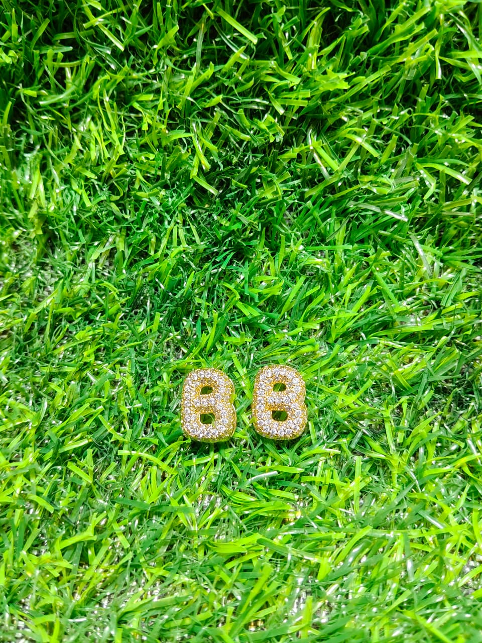 Customizable Initial Charms for Bracelets - A TO Z Gold-Tone Alphabet Letters