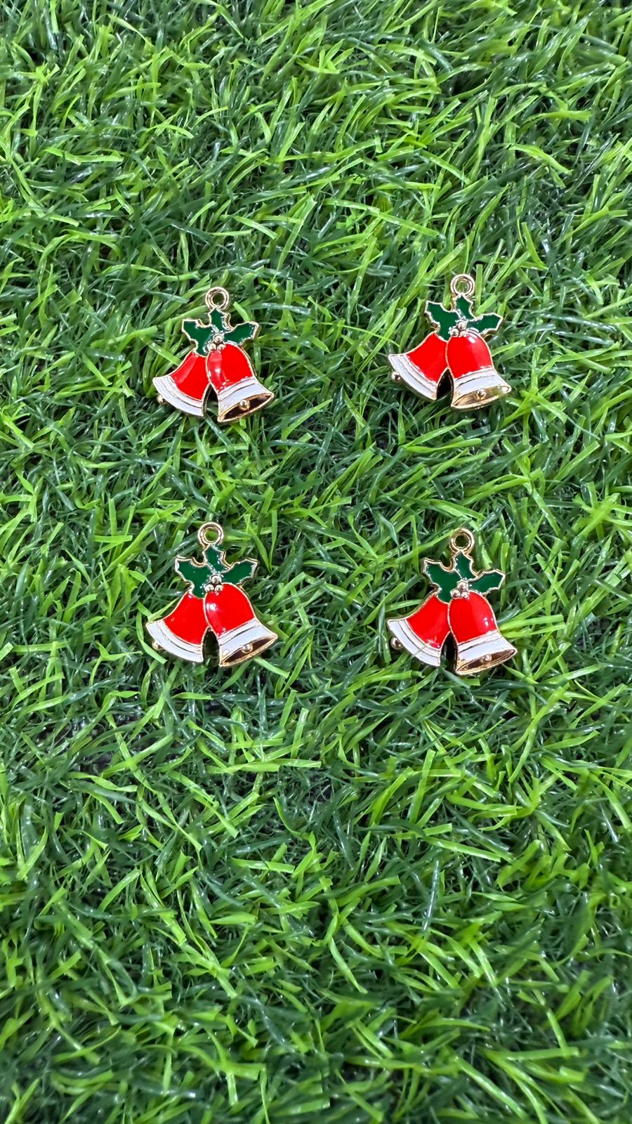 Christmas Theme Enamel Charms | Pack of 25 | Jewelry Making & DIY Craft Supplies