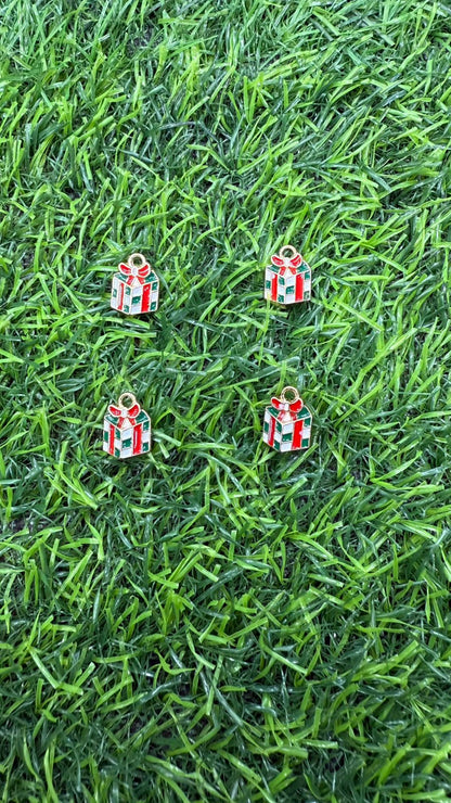 Christmas Theme Enamel Charms | Pack of 25 | Jewelry Making & DIY Craft Supplies