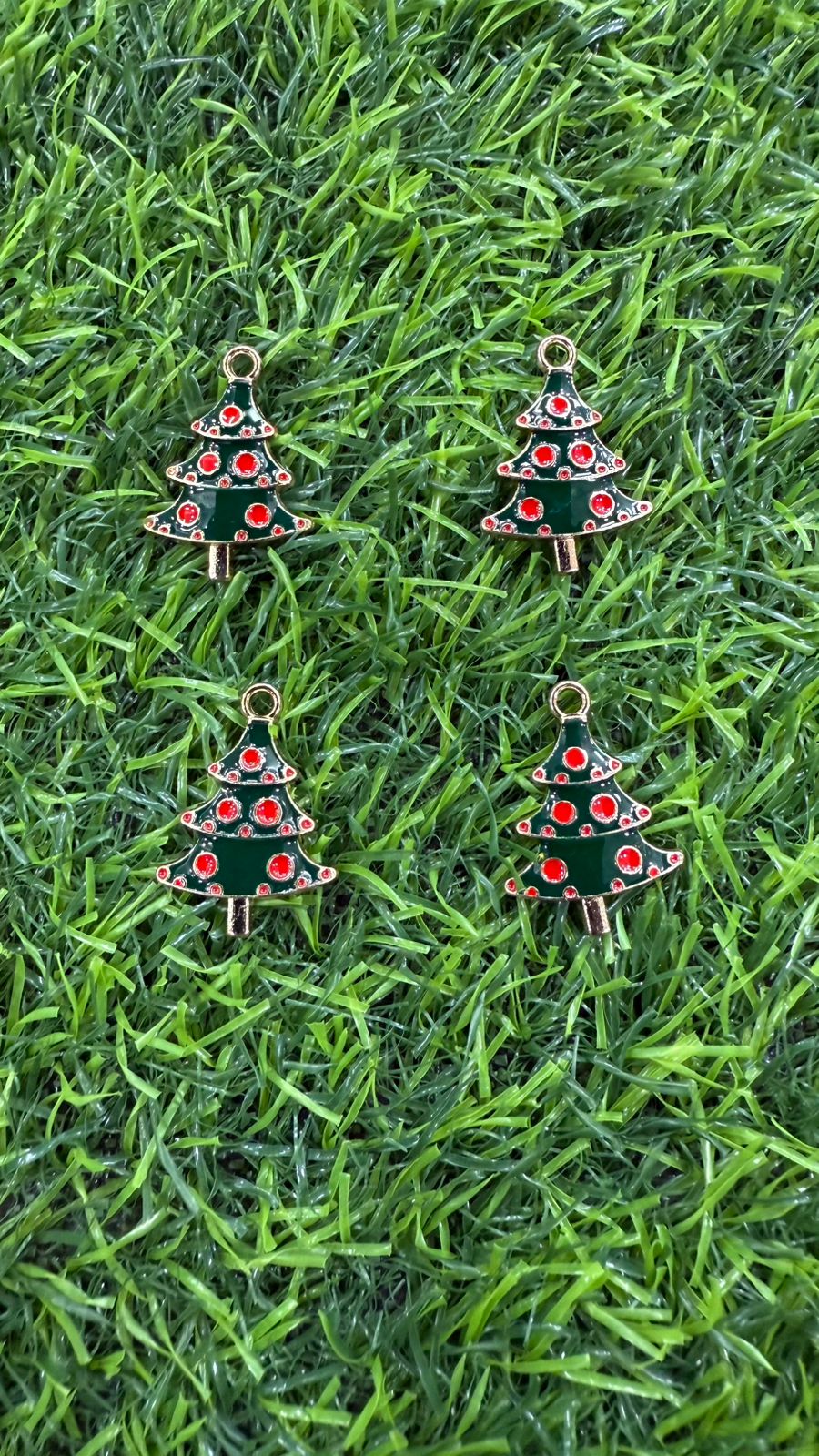 Christmas Theme Enamel Charms | Pack of 25 | Jewelry Making & DIY Craft Supplies