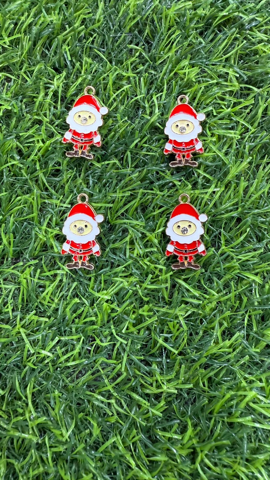 Christmas Theme Enamel Charms | Pack of 25 | Jewelry Making & DIY Craft Supplies