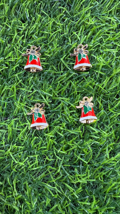 Christmas Theme Enamel Charms | Pack of 25 | Jewelry Making & DIY Craft Supplies