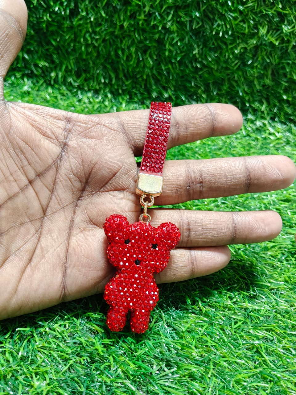 Shine Bright Teddy Bear Bling Charm