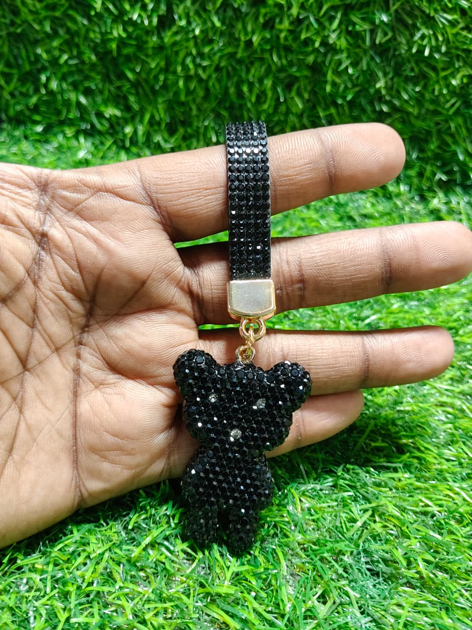 Shine Bright Teddy Bear Bling Charm