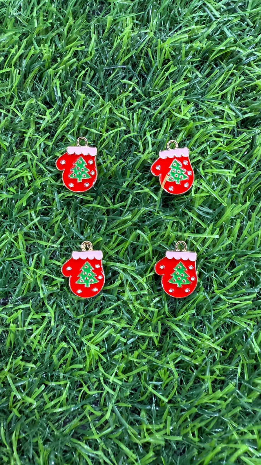 Christmas Theme Enamel Charms | Pack of 25 | Jewelry Making & DIY Craft Supplies