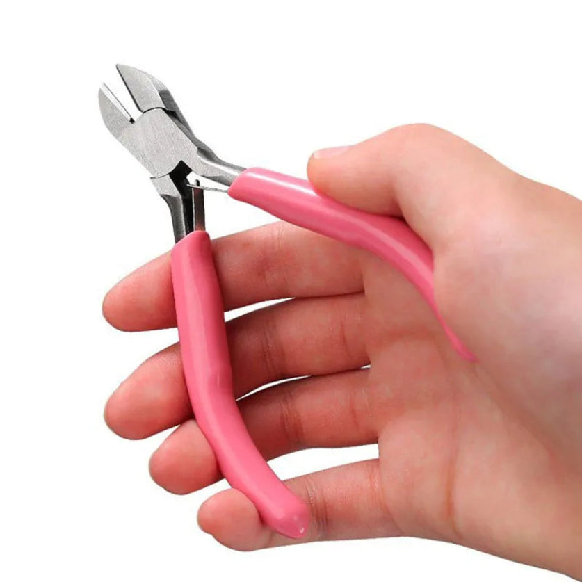 Pink Pack of 3 Pliers for Jewelry Making